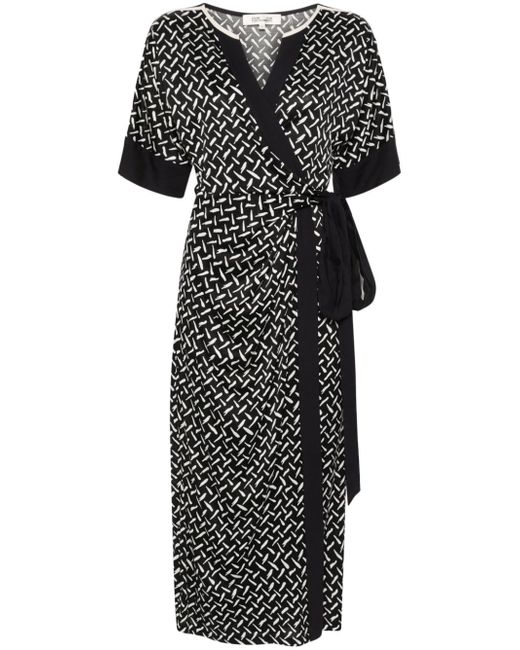 Diane von Furstenberg Dorothea abstract-print dress