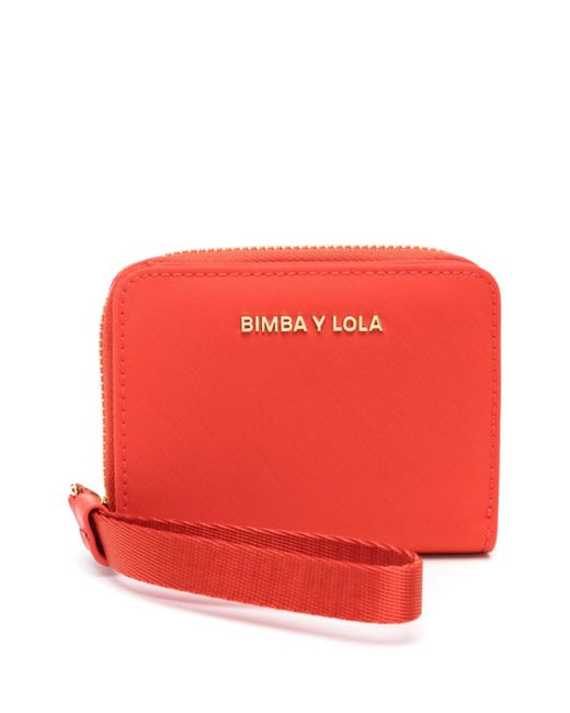 Bimba Y Lola logo-lettering bi-fold wallet