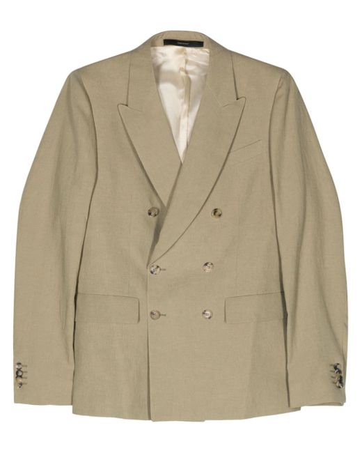 Paul Smith double-breasted linen blazer