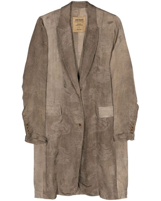 Uma Wang Katia jacquard coat