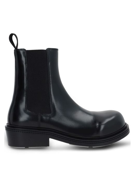 Bottega Veneta leather chelsea ankle boots