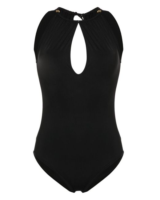 Bottega Veneta keyhole-neck swimsuit
