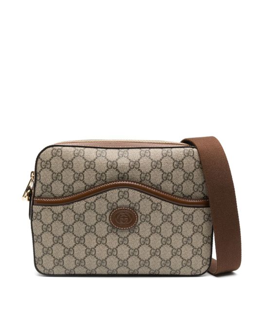 Gucci GG-canvas messenger bag