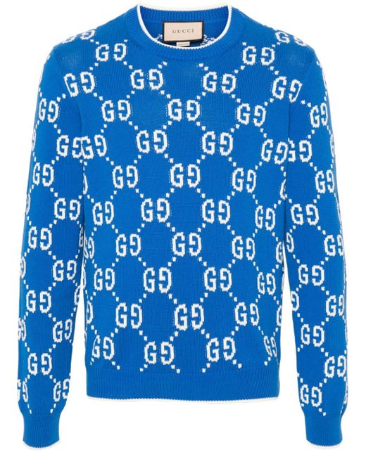 Gucci GG-intarsia jumper