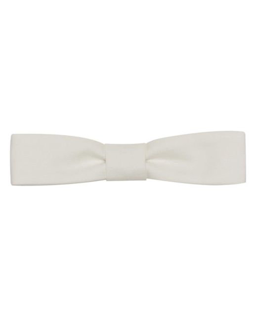 Saint Laurent poplin bow tie