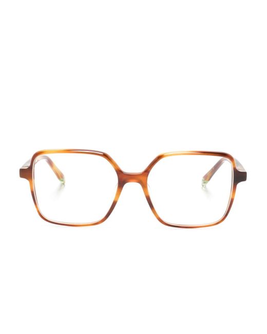 Etnia Barcelona tortoiseshell square-frame glasses