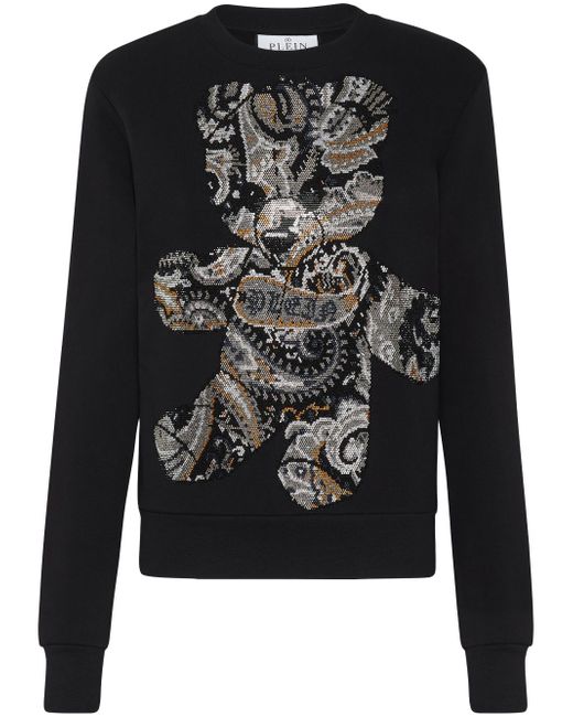Philipp Plein rhinestone-embellished sweatshirt