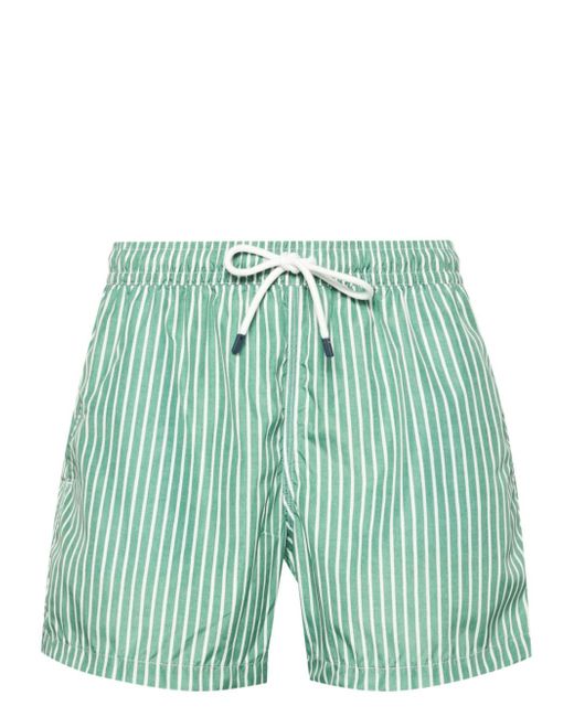 Fedeli Madeira riga-pattern swim shorts