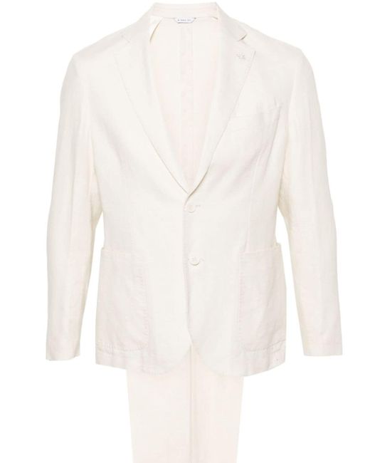 Manuel Ritz single-breasted linen suit