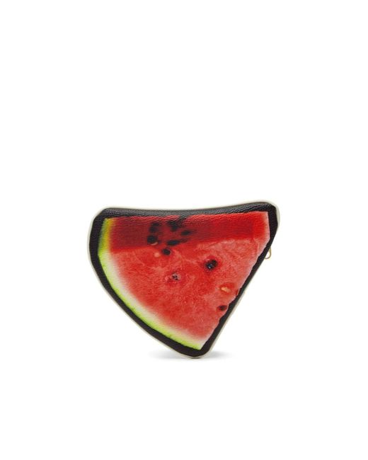 Undercover Watermelon-print faux-leather wallet