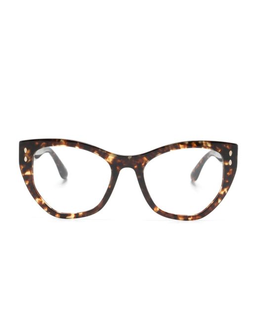 Isabel Marant Eyewear tortoiseshell butterfly-frame glasses