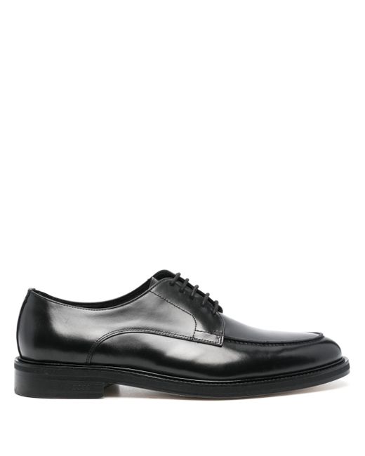 Boss lace-up leather derby shoes