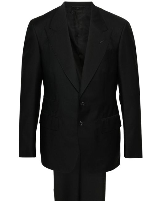 Tom Ford twill single-breasted suit