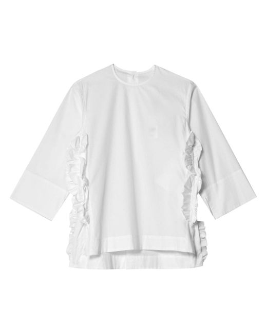 Comme des Garçons TAO ruffle-embellished blouse