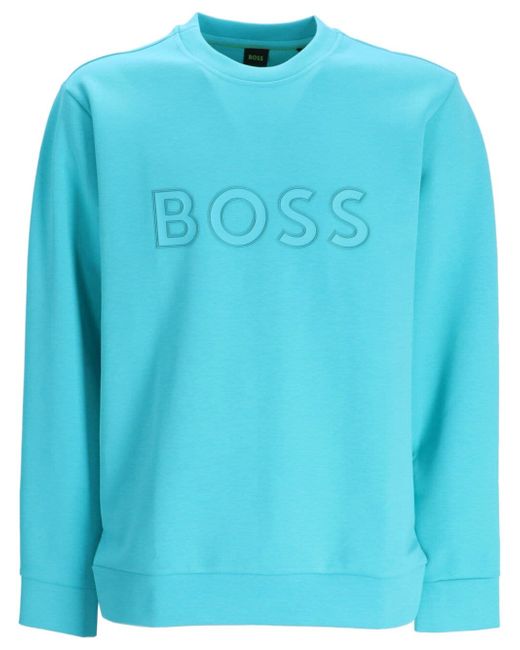 Boss Salbo logo-print sweatshirt