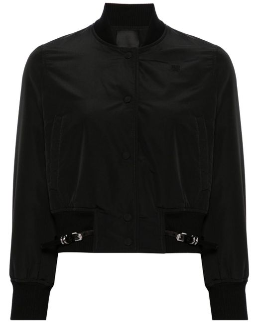 Givenchy buckle-detail bomber jacket