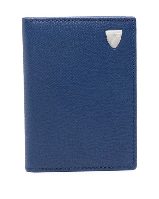 Aspinal of London double-fold leather card holder