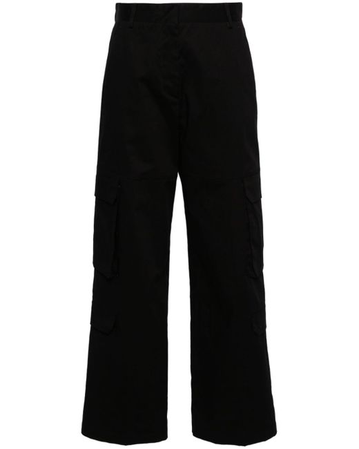 Manuel Ritz straight-leg cotton cargo trousers