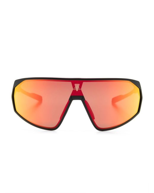 Adidas shield-frame sunglasses