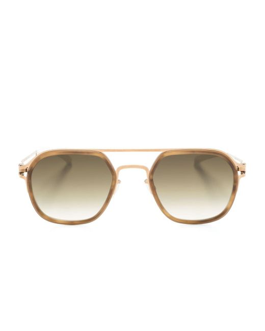 Mykita Leeland pilot-frame sunglasses