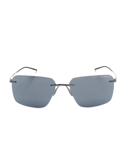 Porsche Design P8923 rectangle-frame sunglasses