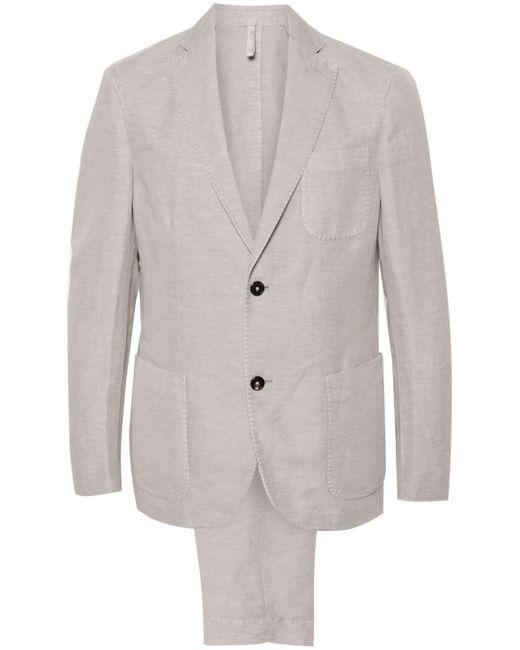 Incotex notched-lapels single-breasted suit
