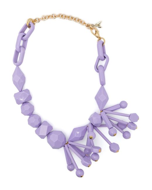 Patrizia Pepe bead-embellished necklace