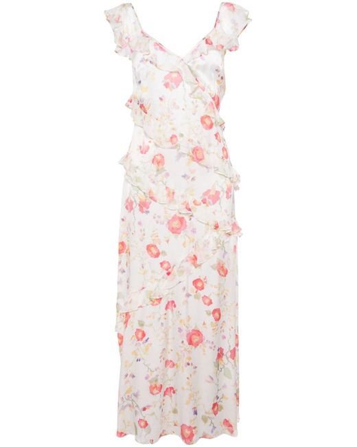 rixo Gail floral-print dress