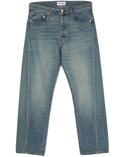 Etudes Side mid-rise straight-leg jeans
