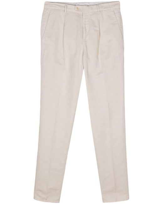 Brunello Cucinelli pleat-detail tapered trousers