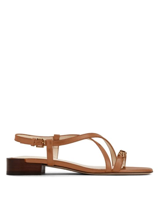 Tod's flat leather sandals