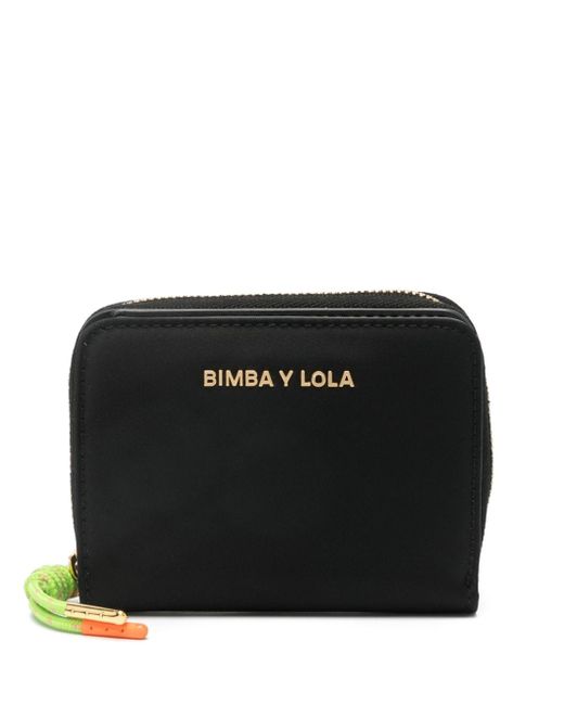 Bimba Y Lola logo-lettering bi-fold wallet