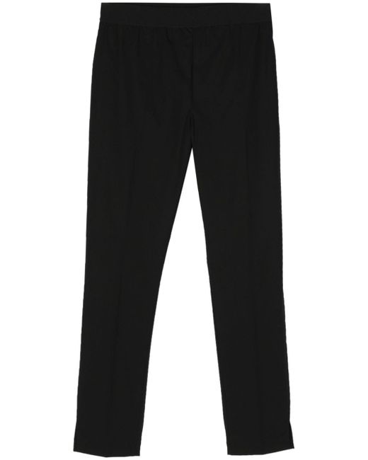 Twin-Set elasticated-waist slim-cut trousers