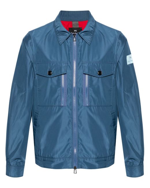 PS Paul Smith zip-up waterproof shirt jacket