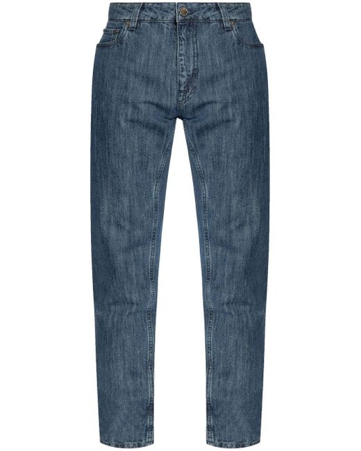 Etro five-pocket straight jeans