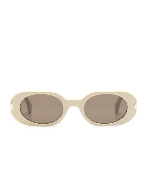 Marcelo Burlon County Of Milan oval-frame sunglasses