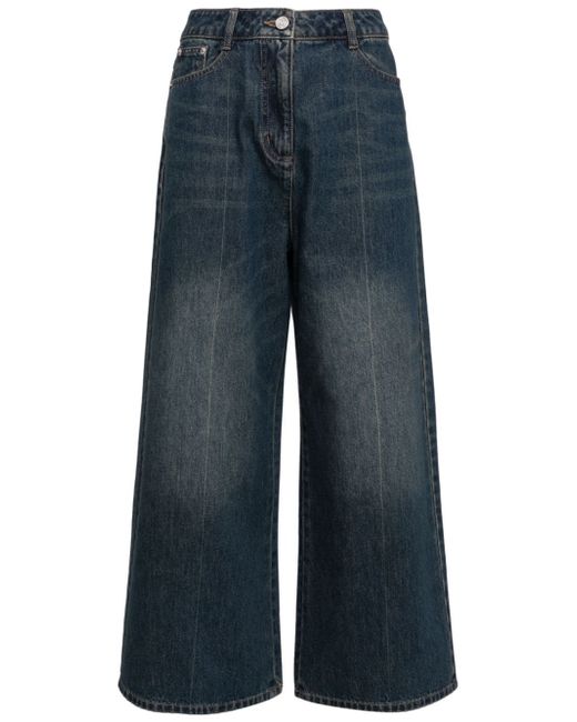 Studio Tomboy high-rise wide-leg jeans