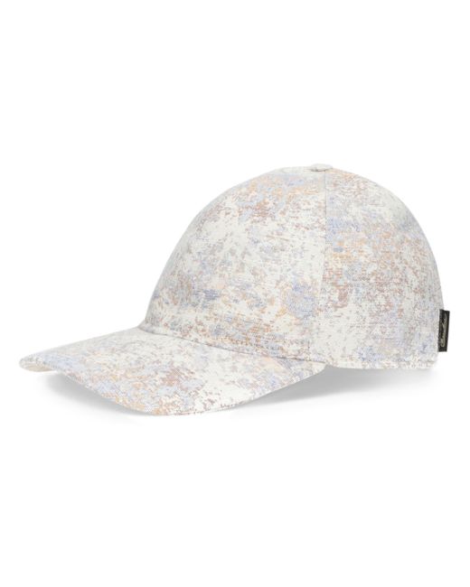 Borsalino Hiker marble-pattern baseball cap