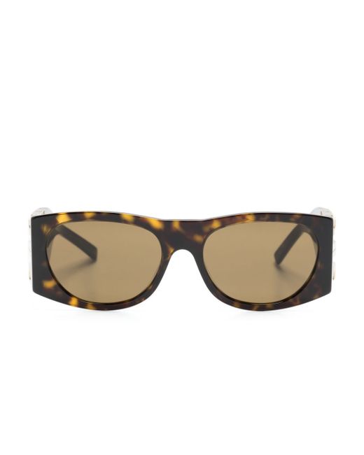 Givenchy 4G tortoiseshell square-frame sunglasses