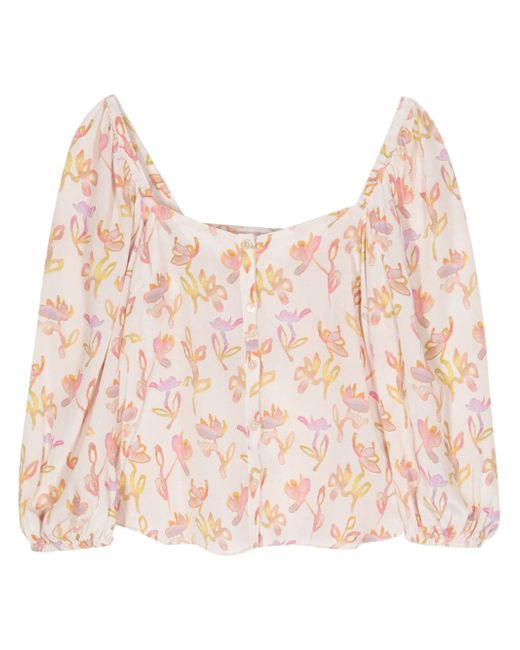 PS Paul Smith Oleander floral-print blouse