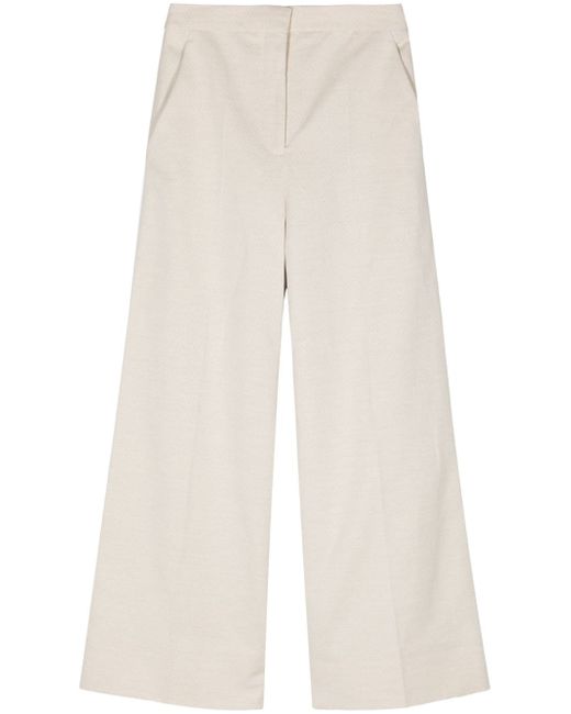Stella McCartney high-waist wide-leg trousers