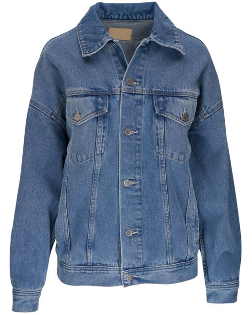 Ag Jeans spread-collar denim jacket
