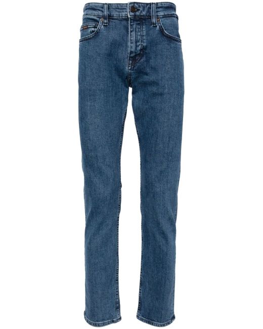 Boss Delaware slim-fit comfort-stretch jeans
