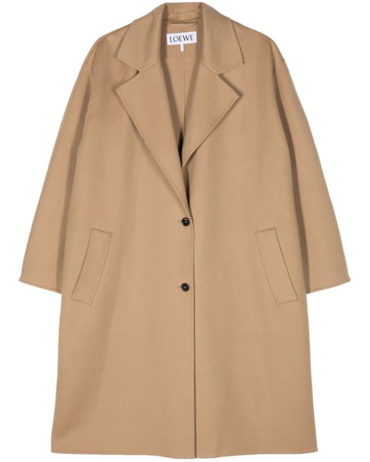 Loewe single-breasted wool coat