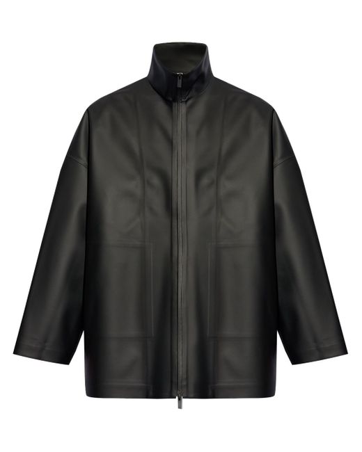Fear Of God high-neck faux-leather jacket