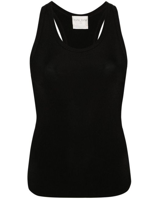 Forte-Forte Chic ribbed tank top