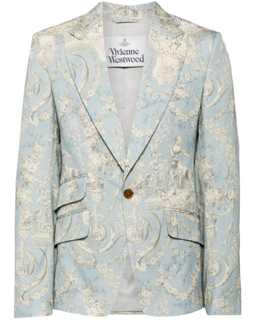 Vivienne Westwood One Button cotton blazer
