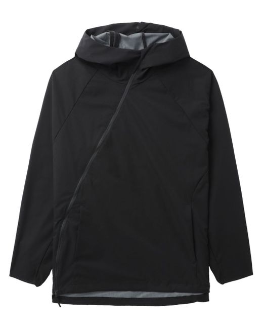 Post Archive Faction off-centre hooded jacket