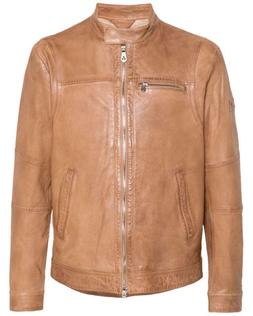 Peuterey Saguaro leather jacket