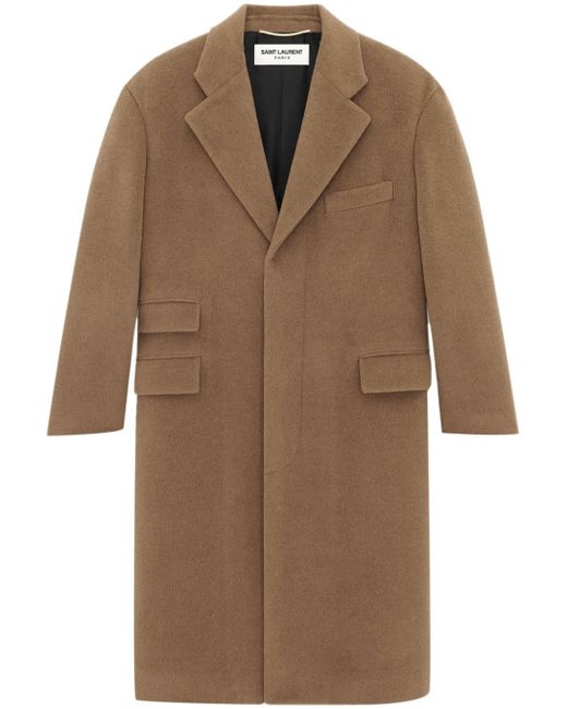Saint Laurent single-breasted coat